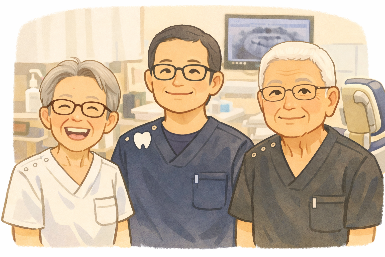 田賀歯科医院集合写真