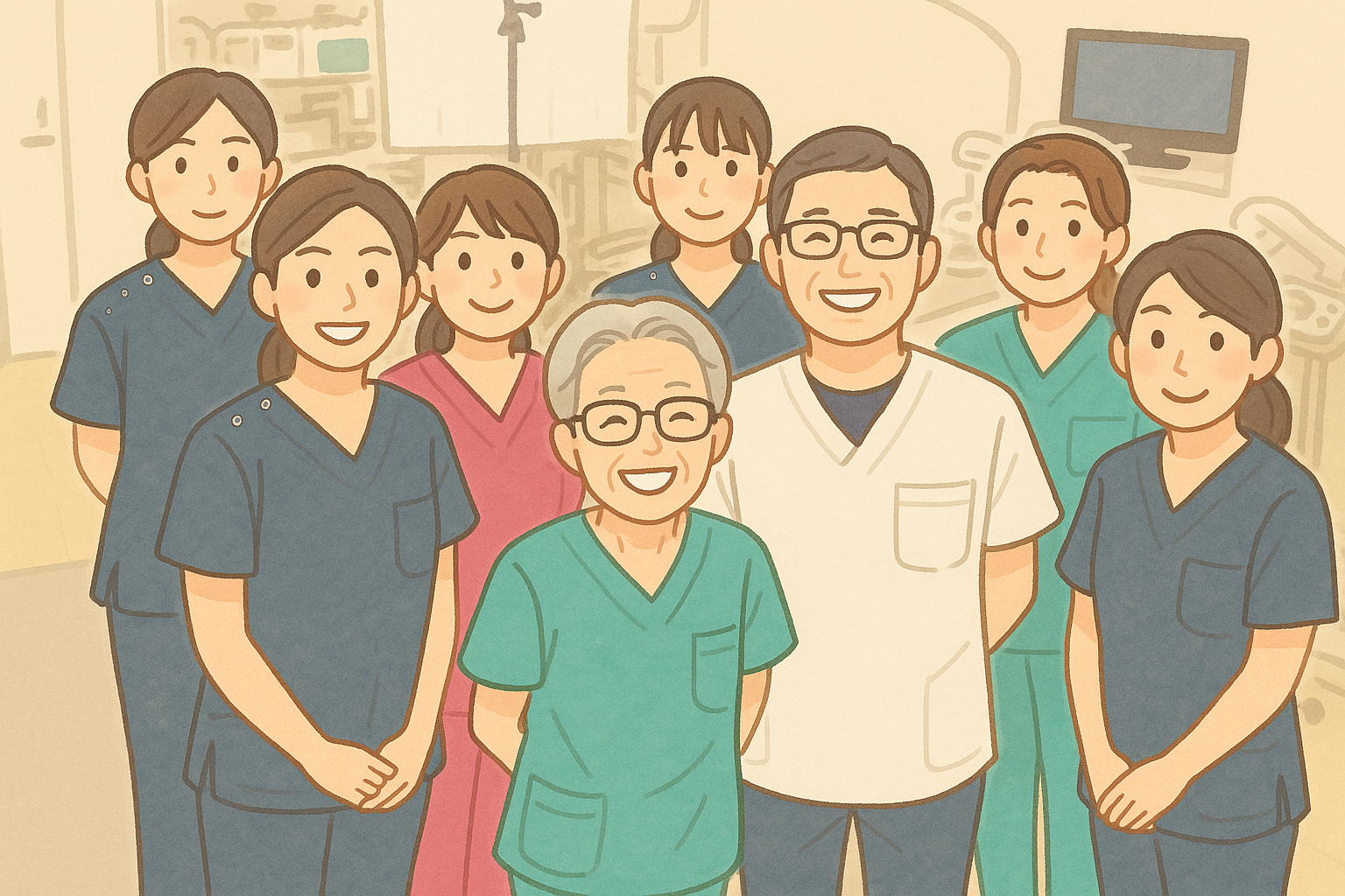 田賀歯科医院集合写真